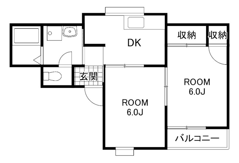 ポシブル 間取り図