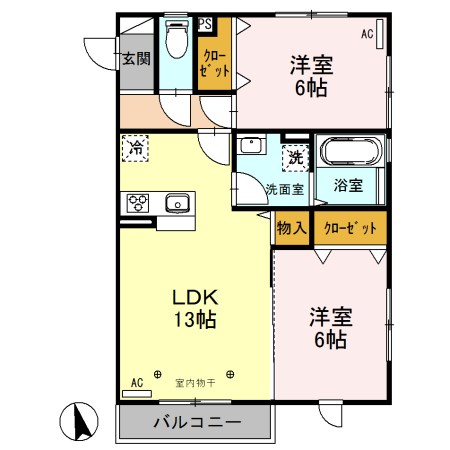 Famille Maebashi 間取り図