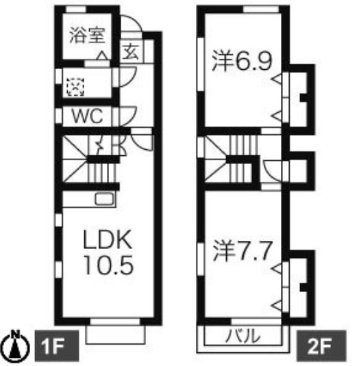 YASURAGI 間取り図