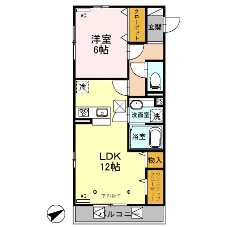 カーサ・プリメーラ 間取り図