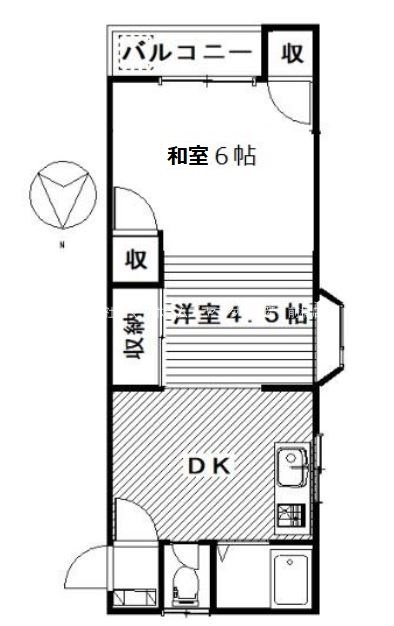 ハイツリッチ前橋 間取り図