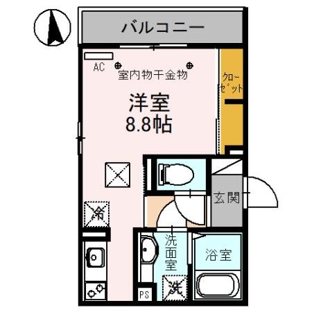 ルピナス 間取り図