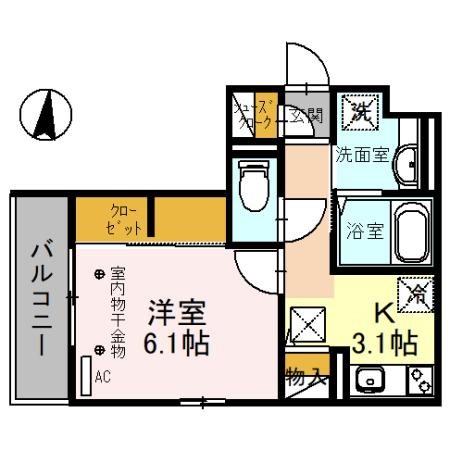 ルピナス 間取り図