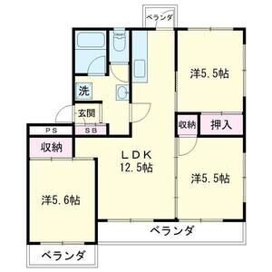 サンハイツ高井 間取り図
