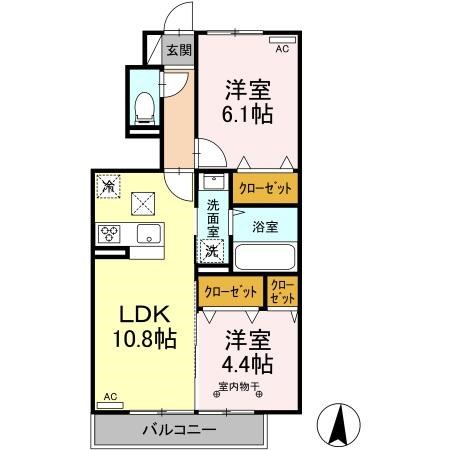 ベルシエール 間取り図