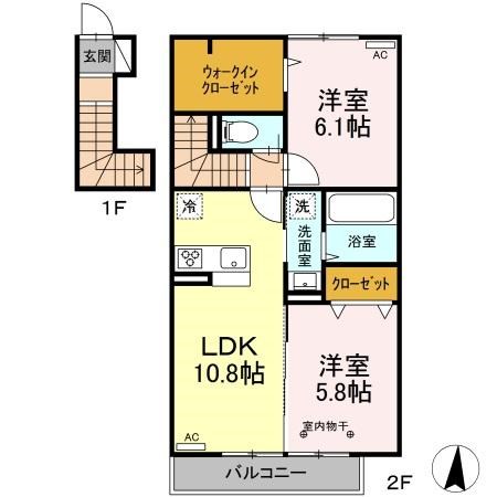 ベルシエール 間取り図