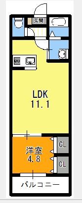 KLEIS前橋本町 間取り図