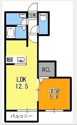 KLEIS前橋本町 間取り図