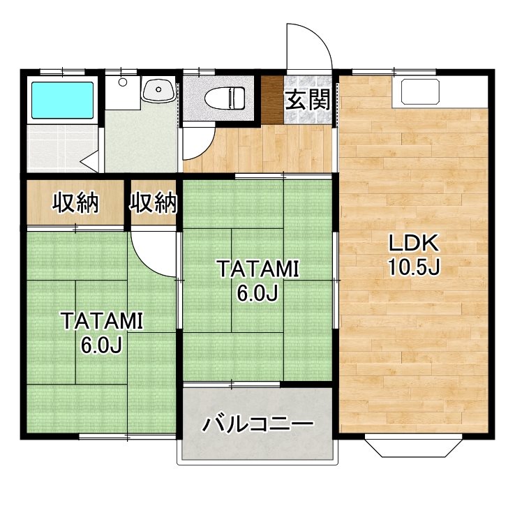 パステールグラン 間取り図