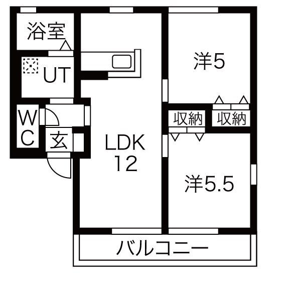 レトアフリーゼ 間取り図