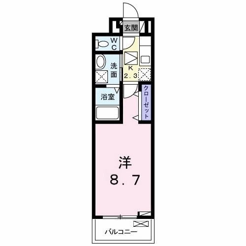 Ｙ&amp;rsquo;ｓアビタシオン青柳 間取り図