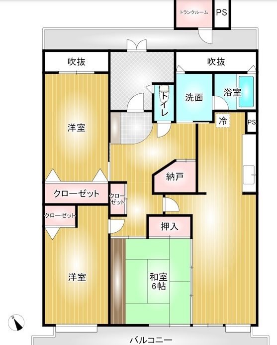 T-one　MIYAHARA　East 間取り図