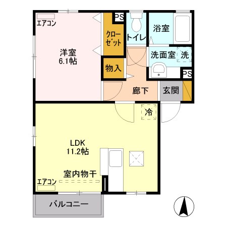 ル・ポール 間取り図