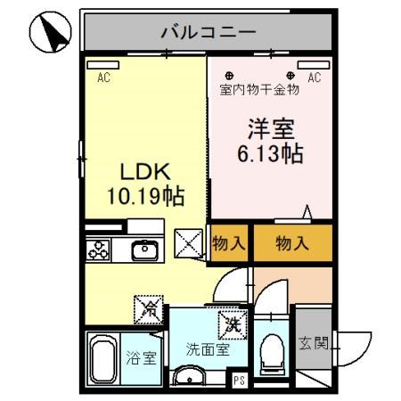 コンフォート上和田 間取り図