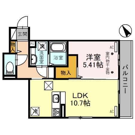 コンフォート上和田 間取り図