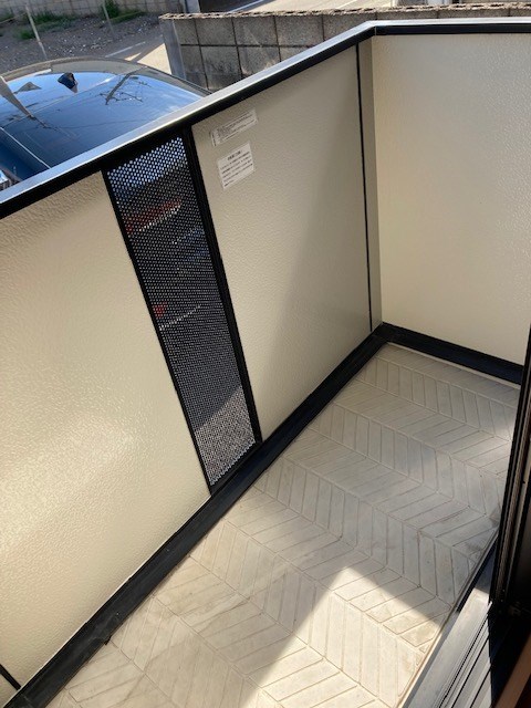 アムールA ベランダ