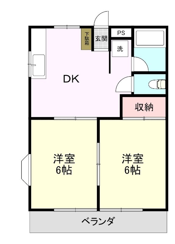 メロータウン 間取り図