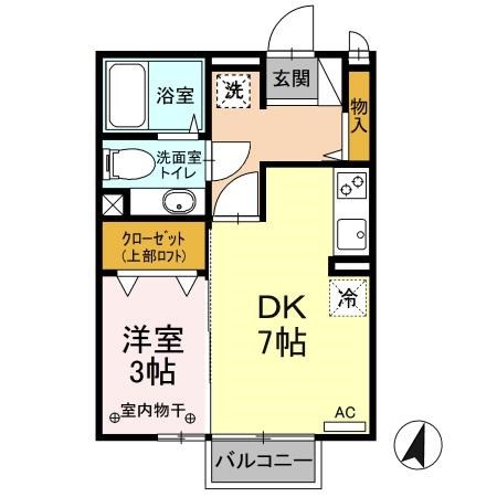 フィーノA 間取り図