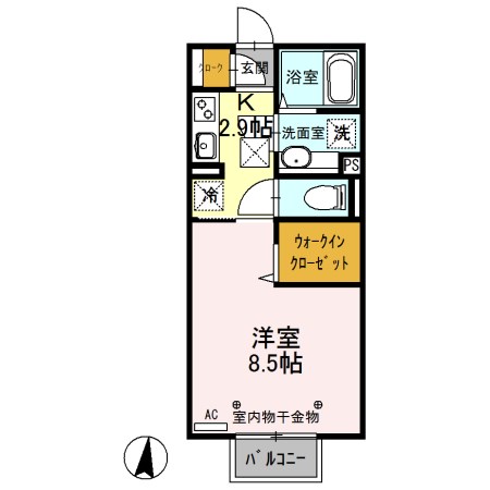 Healin&amp;#39;Grove  間取り図