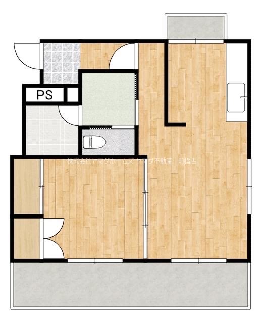 オルモ南町 間取り図