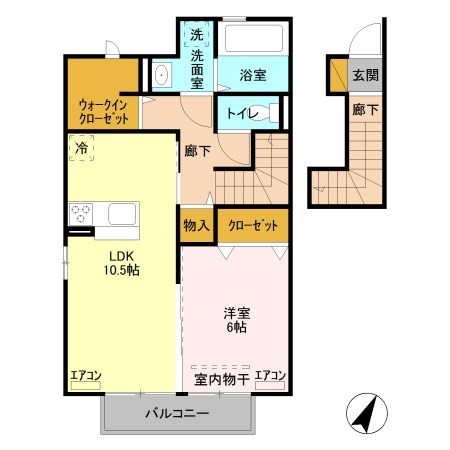 ドムスレジーナAB 間取り図