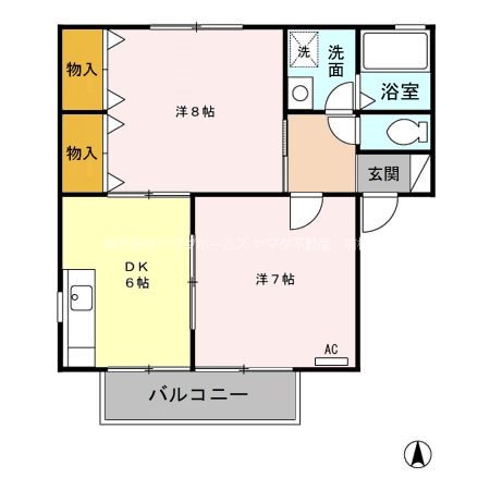 アビイロード　２ 間取り図