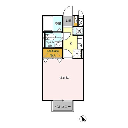 メゾン飯塚 間取り図