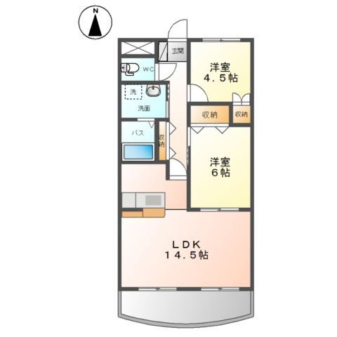 ファミーユ 間取り図