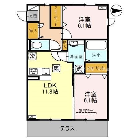 ブレグレース 間取り図