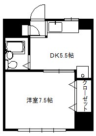 高崎マンション 間取り図