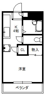 高崎マンション 間取り図