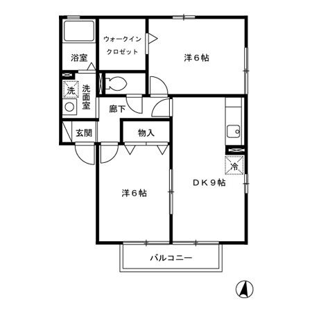 グランデ･カノン  間取り図