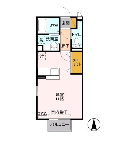 イーストフィールド 間取り図