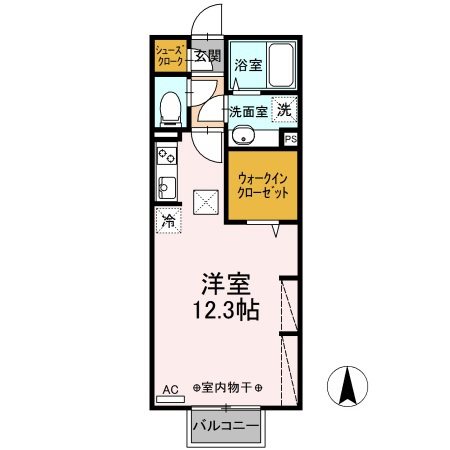 クレシェンテHR 間取り図