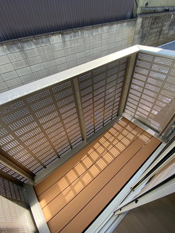 クレシェンテHR ベランダ