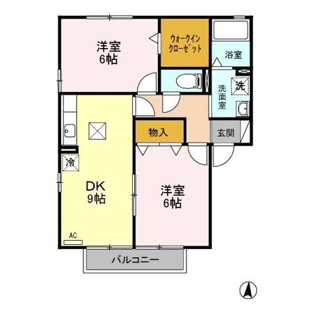 グランデ･カノン  間取り図