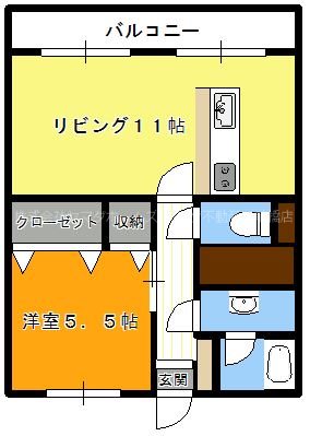 エルシード 間取り図