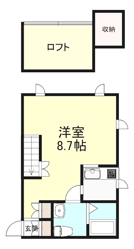 プリマ前橋朝倉 間取り図