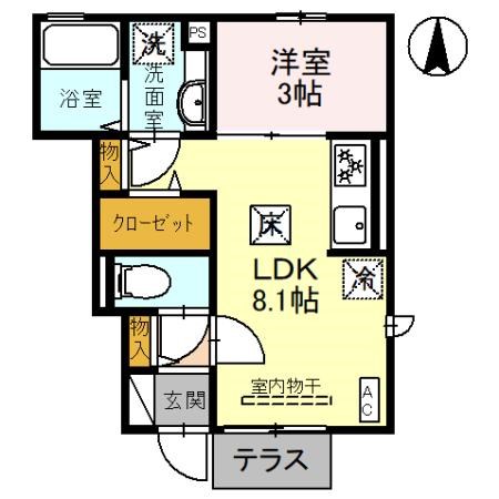 La Miavita 間取り図