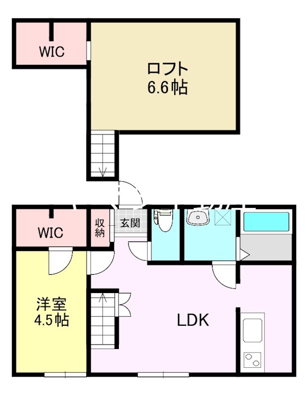 プリマ前橋朝倉 間取り図