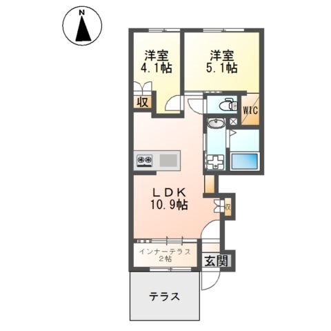 ドルチェ 間取り図