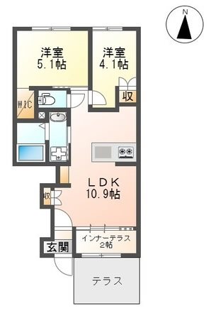 ドルチェ 間取り図