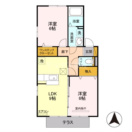 セレンディピティ・ヴィラ 間取り図