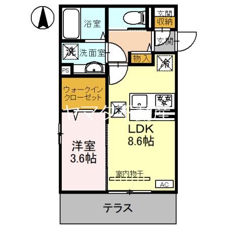 D-ROOM南町3丁目 間取り図