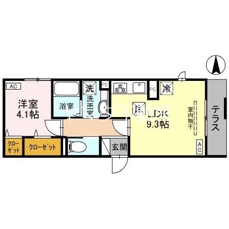 D-ROOM南町3丁目 間取り図