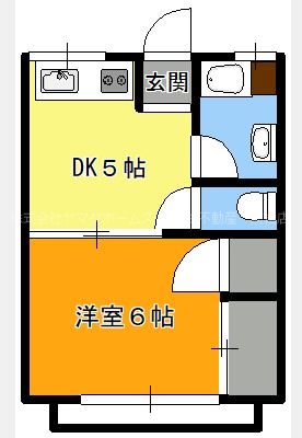 丸田マンション 間取り図