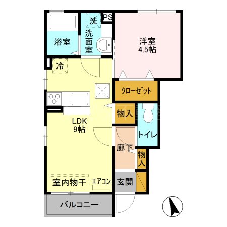 カーサ　フェリシア 間取り図