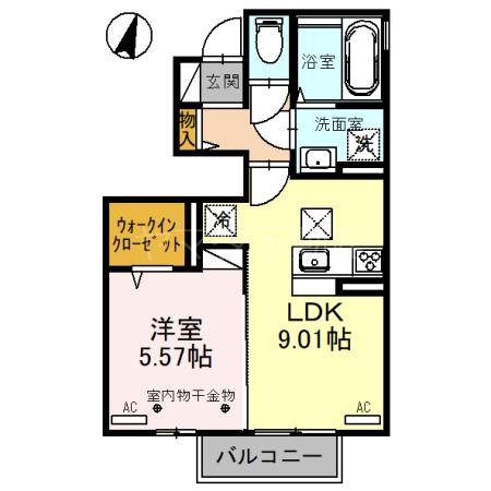 PRESTIGE 間取り図