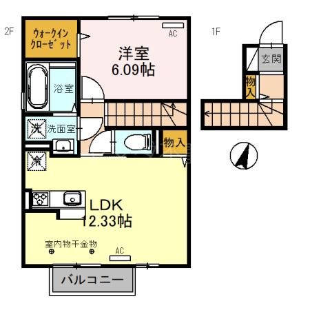 PRESTIGE 間取り図