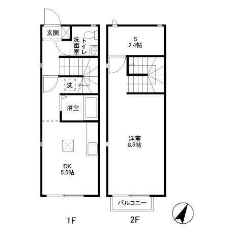 リビオンH&amp;amp;M 間取り図